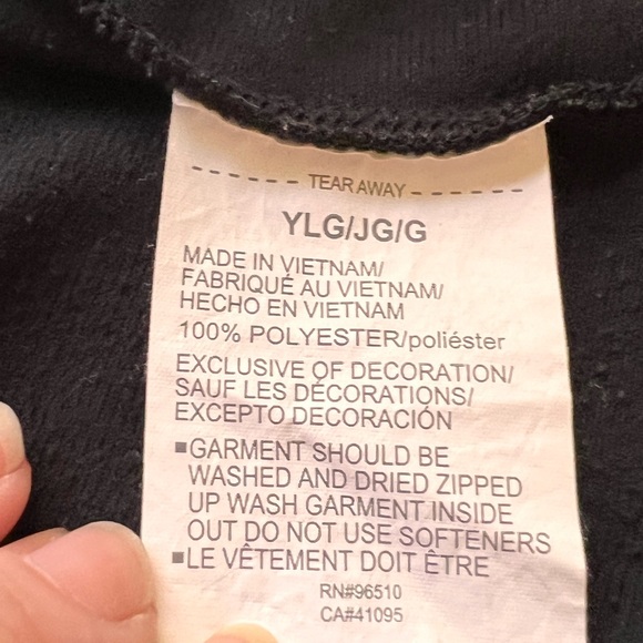 SOLD 4/6 Under Armour Boy’s Black Pennant Zip Up Jacket, Size YLG (Youth Large) - Picture 14 of 15